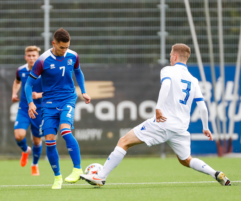 Myndaveisla frá sigri U21 á Lúxemborg í Víkinni