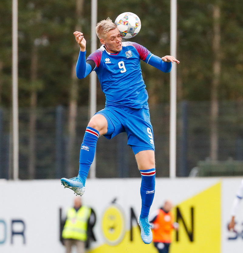 Myndaveisla frá sigri U21 á Lúxemborg í Víkinni