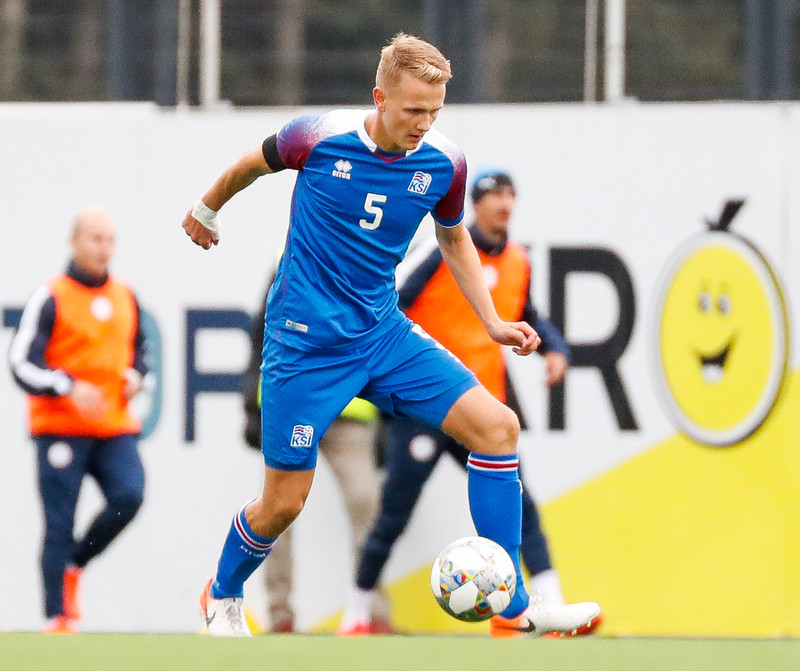 Myndaveisla frá sigri U21 á Lúxemborg í Víkinni