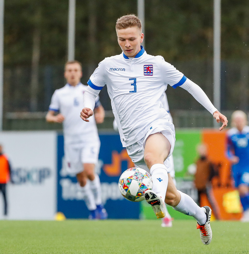 Myndaveisla frá sigri U21 á Lúxemborg í Víkinni