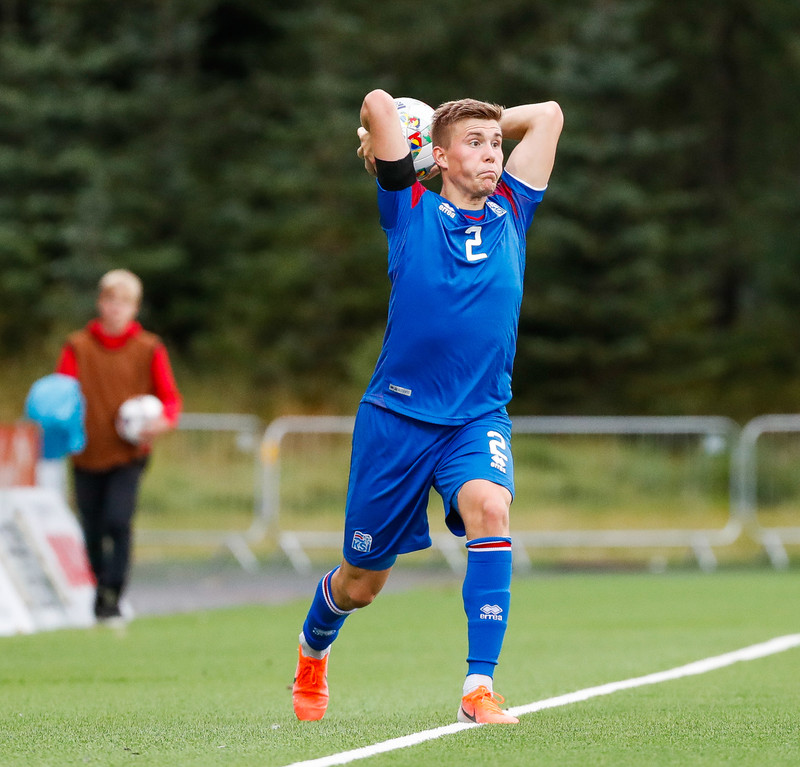 Myndaveisla frá sigri U21 á Lúxemborg í Víkinni