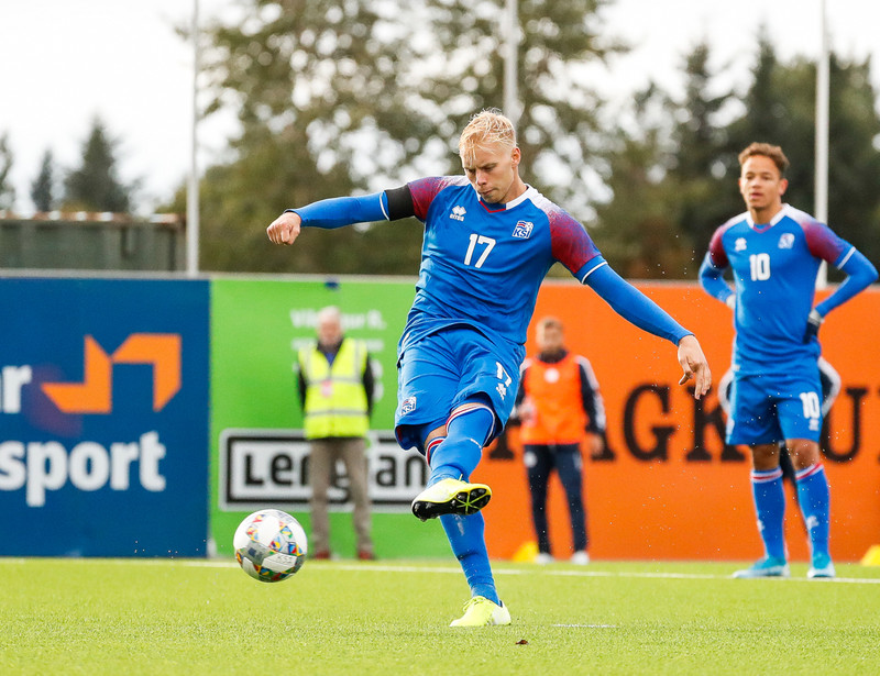 Sveinn Aron Guðjohnsen.