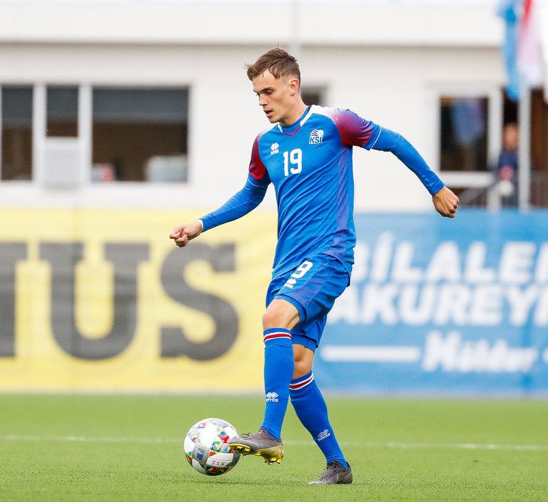 Myndaveisla frá sigri U21 á Lúxemborg í Víkinni