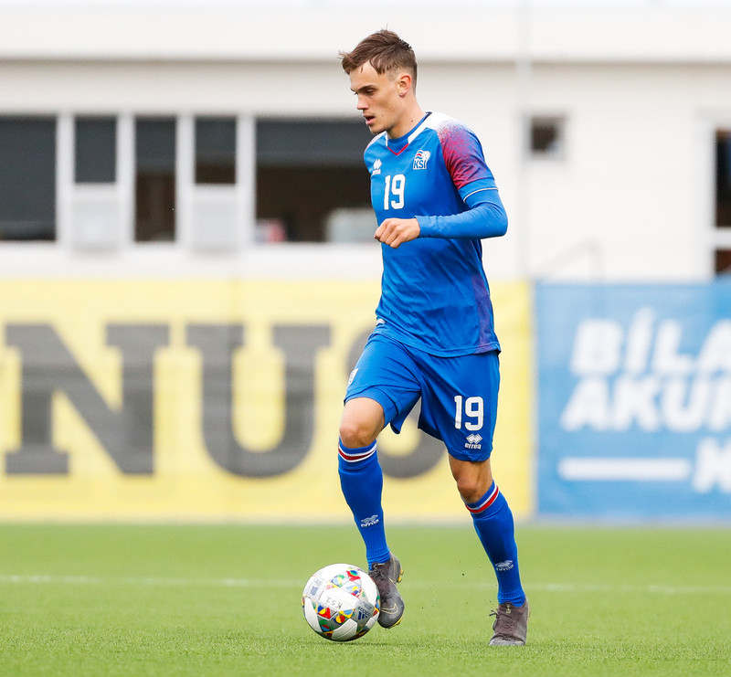Myndaveisla frá sigri U21 á Lúxemborg í Víkinni