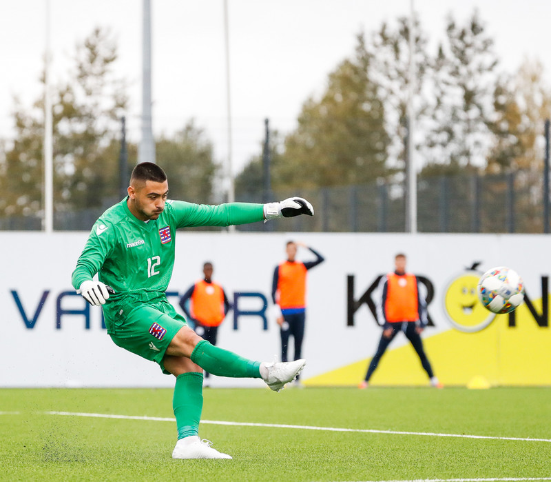 Myndaveisla frá sigri U21 á Lúxemborg í Víkinni
