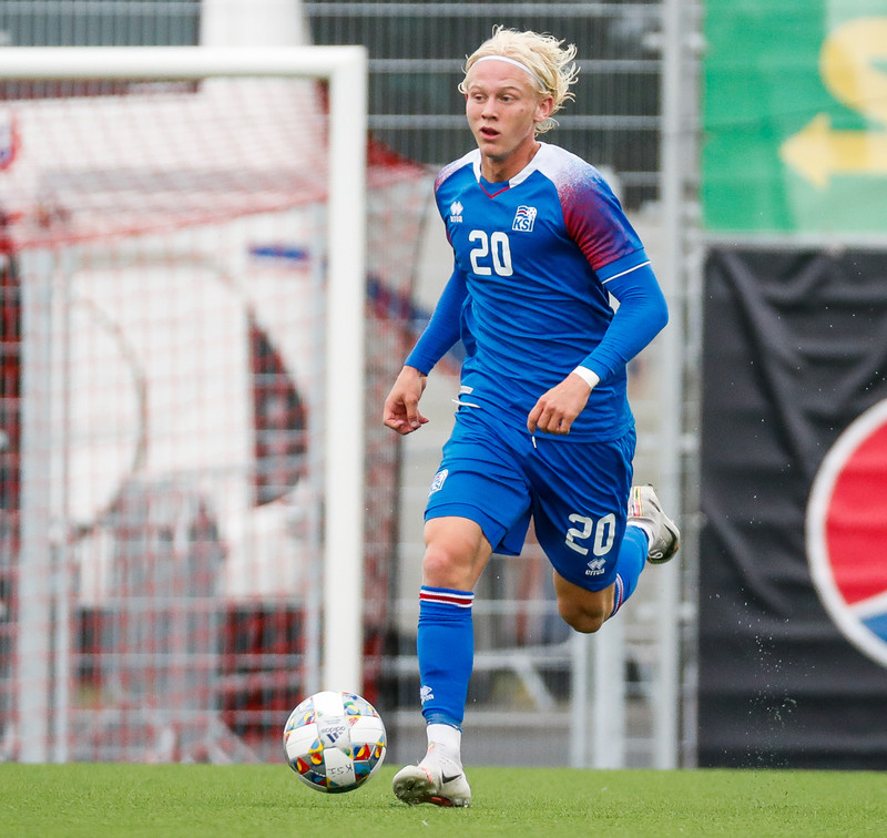 Myndaveisla frá sigri U21 á Lúxemborg í Víkinni