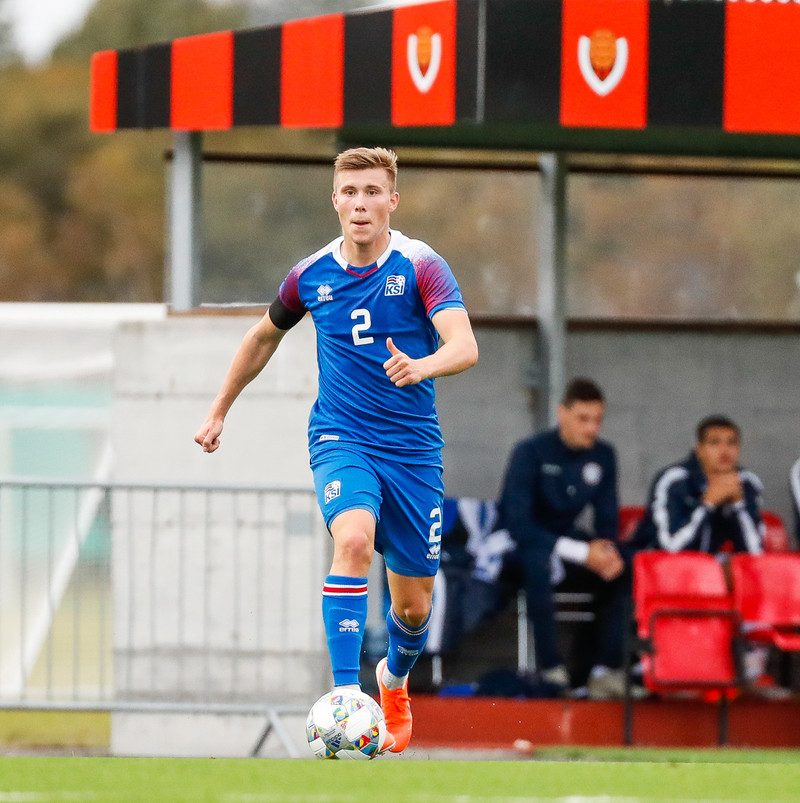 Myndaveisla frá sigri U21 á Lúxemborg í Víkinni