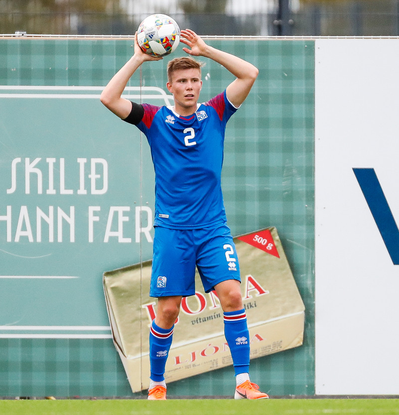 Myndaveisla frá sigri U21 á Lúxemborg í Víkinni