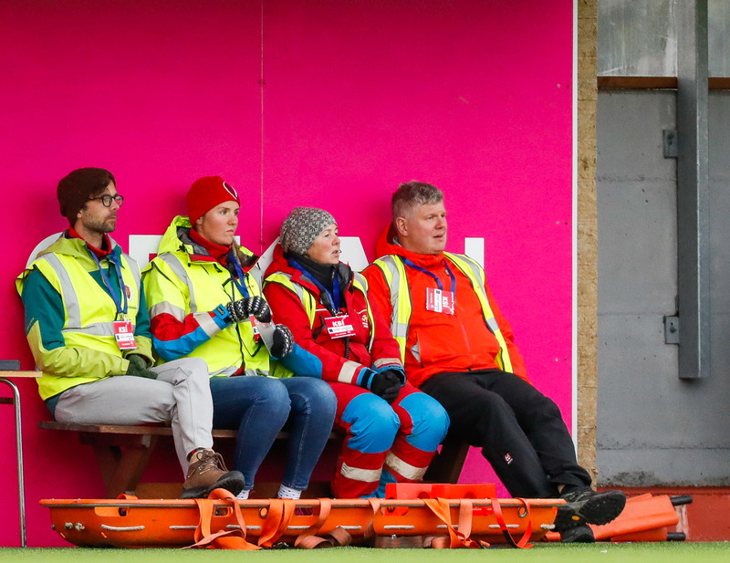 Myndaveisla frá sigri U21 á Lúxemborg í Víkinni