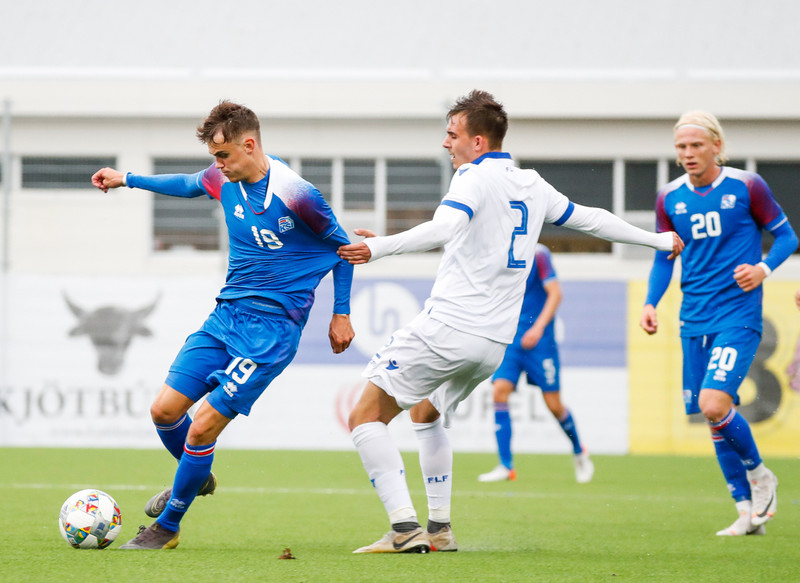 Myndaveisla frá sigri U21 á Lúxemborg í Víkinni