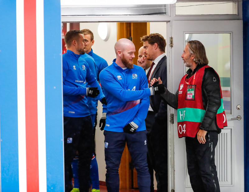 Myndaveisla frá sigri Íslands á Moldóvu í dag