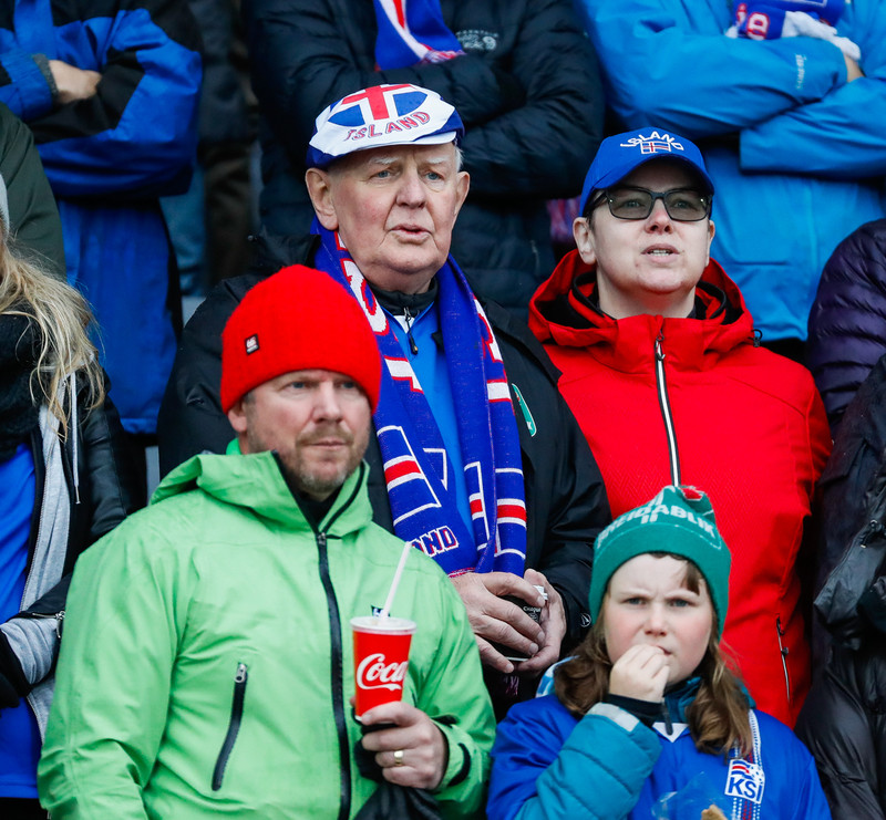 Myndaveisla frá sigri Íslands á Moldóvu í dag