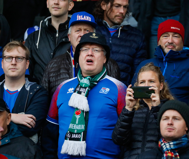 Myndaveisla frá sigri Íslands á Moldóvu í dag
