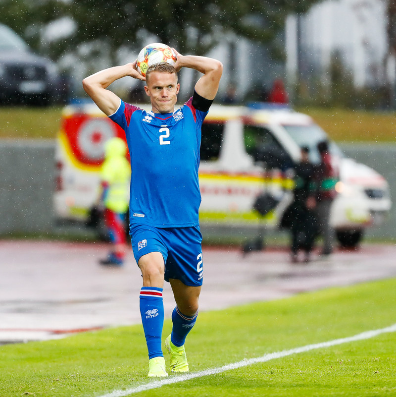 Myndaveisla frá sigri Íslands á Moldóvu í dag