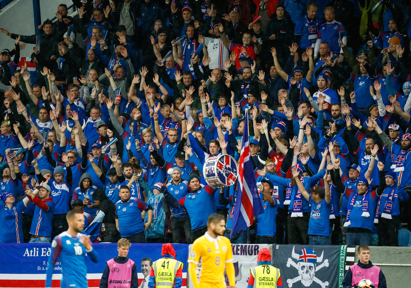Myndaveisla frá sigri Íslands á Moldóvu í dag