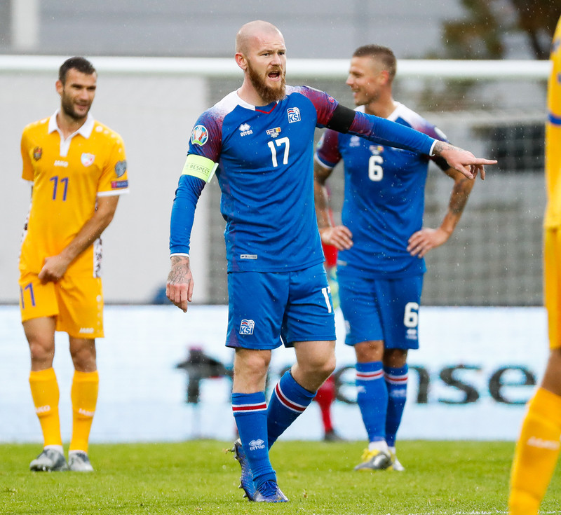 Myndaveisla frá sigri Íslands á Moldóvu í dag