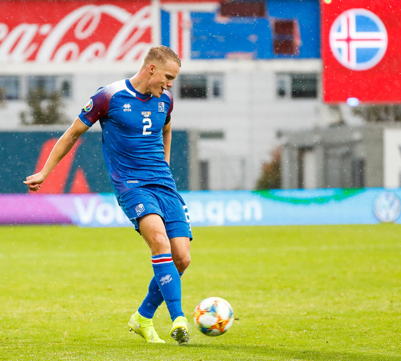 Myndaveisla frá sigri Íslands á Moldóvu í dag
