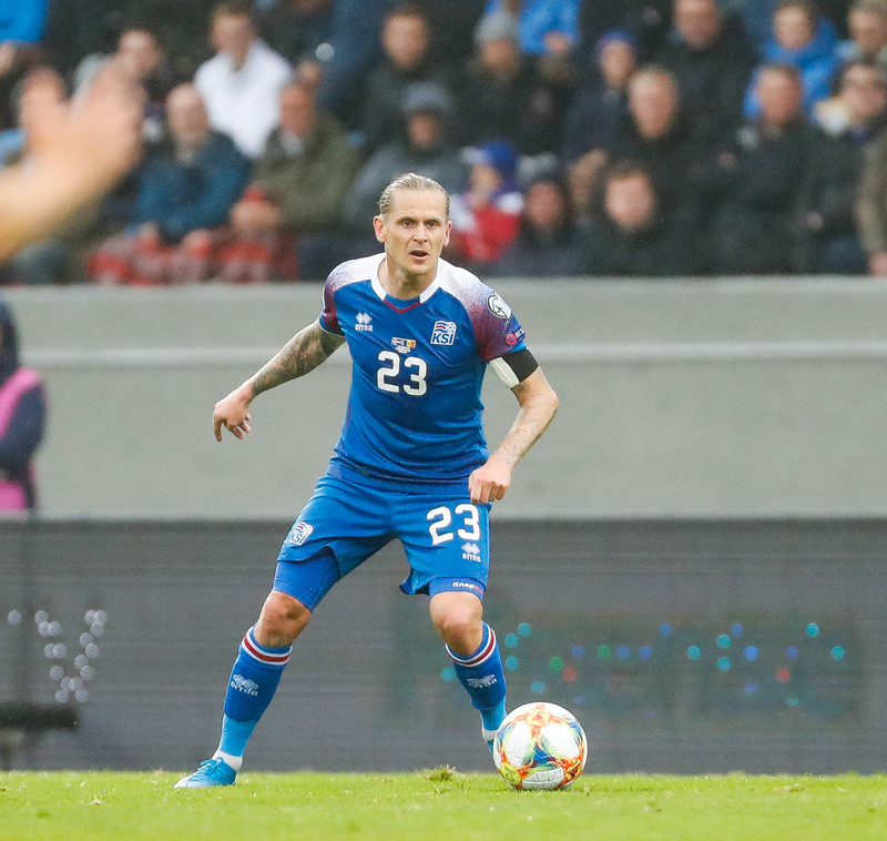 Myndaveisla frá sigri Íslands á Moldóvu í dag
