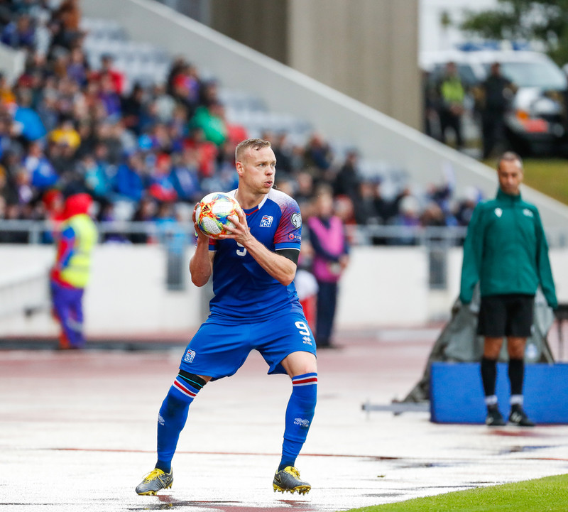 Myndaveisla frá sigri Íslands á Moldóvu í dag