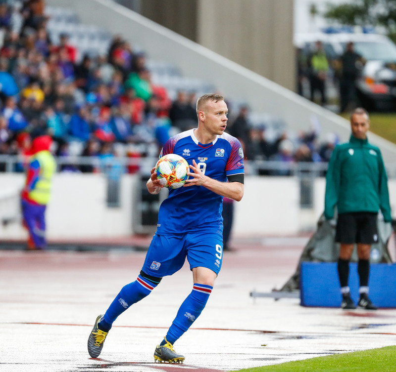 Myndaveisla frá sigri Íslands á Moldóvu í dag