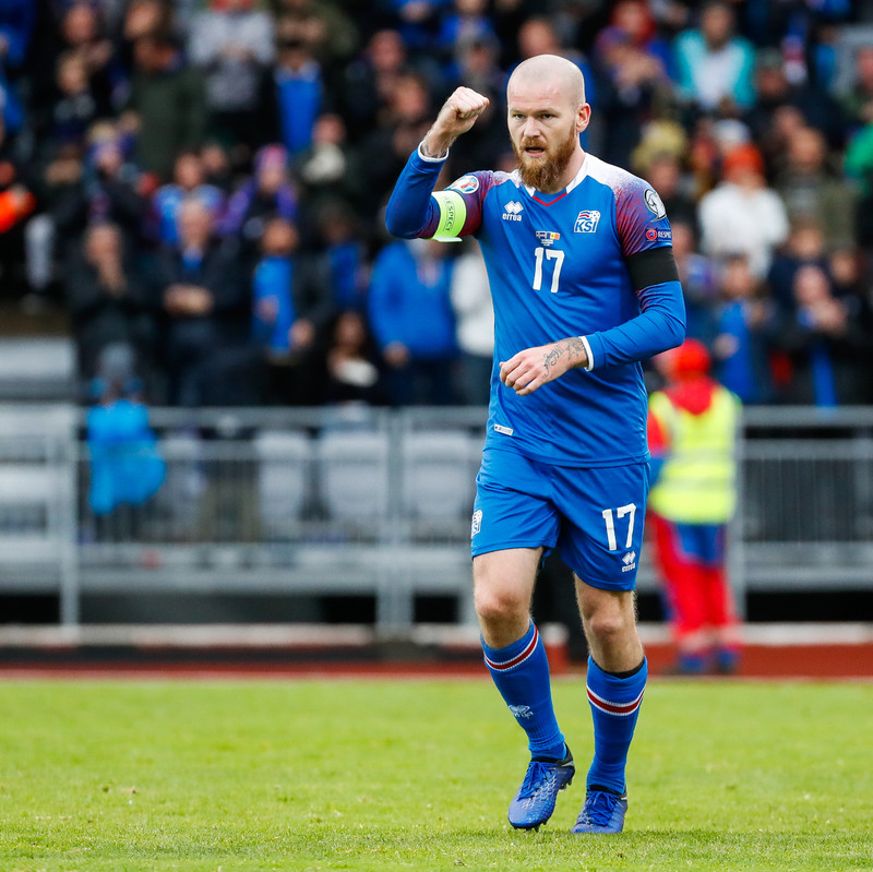Myndaveisla frá sigri Íslands á Moldóvu í dag