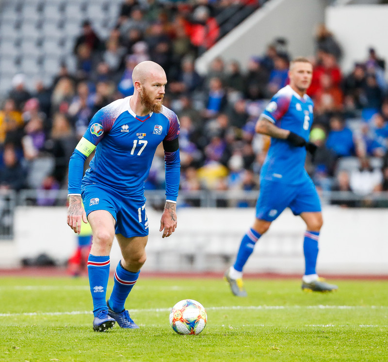 Myndaveisla frá sigri Íslands á Moldóvu í dag