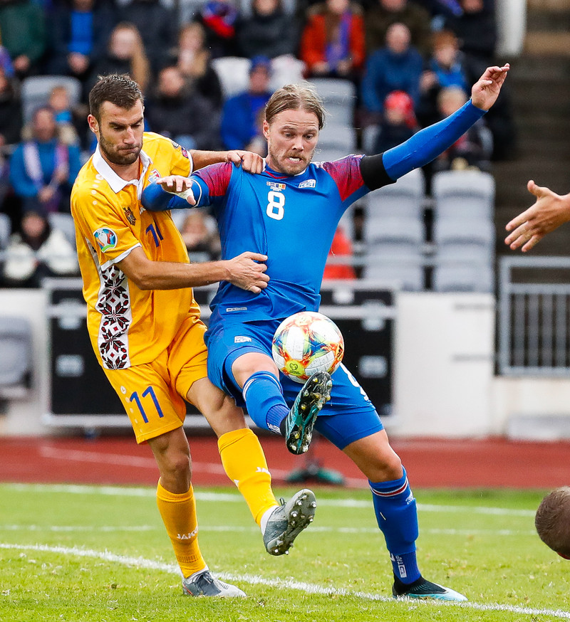Myndaveisla frá sigri Íslands á Moldóvu í dag