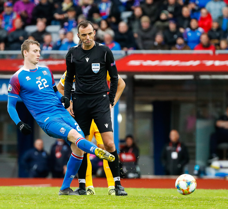 Myndaveisla frá sigri Íslands á Moldóvu í dag