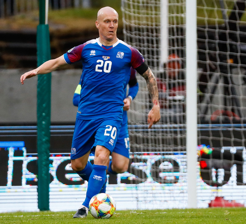 Myndaveisla frá sigri Íslands á Moldóvu í dag