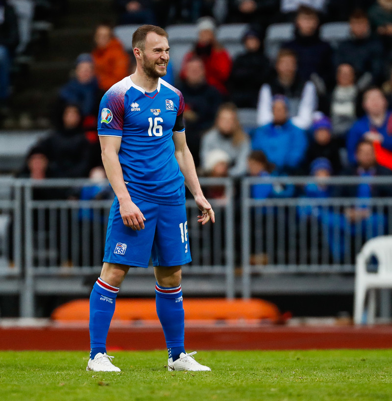 Myndaveisla frá sigri Íslands á Moldóvu í dag