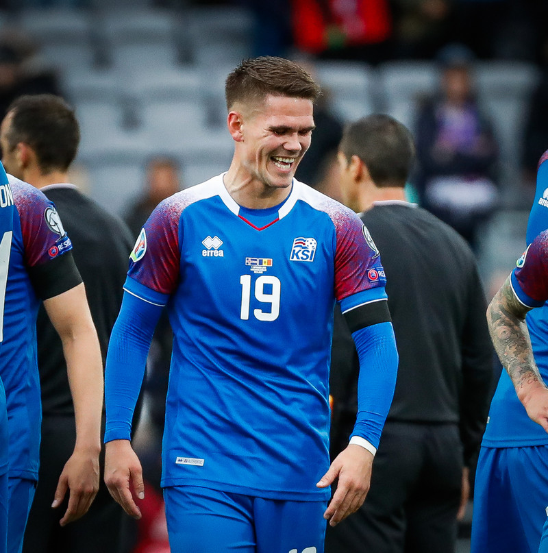 Myndaveisla frá sigri Íslands á Moldóvu í dag