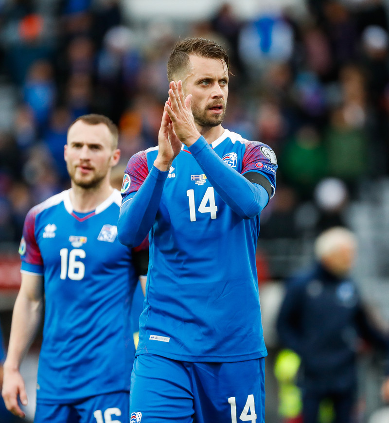 Myndaveisla frá sigri Íslands á Moldóvu í dag
