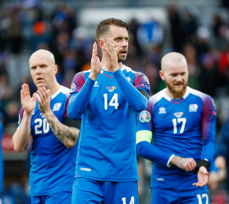 Myndaveisla frá sigri Íslands á Moldóvu í dag
