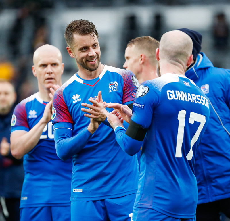 Myndaveisla frá sigri Íslands á Moldóvu í dag