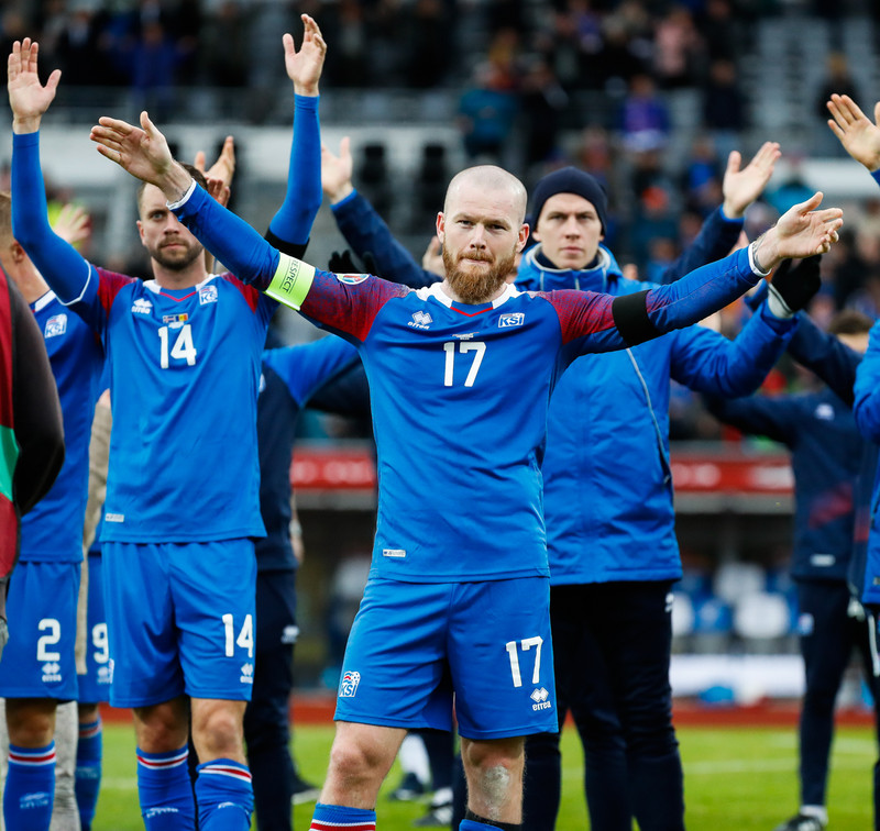 Myndaveisla frá sigri Íslands á Moldóvu í dag