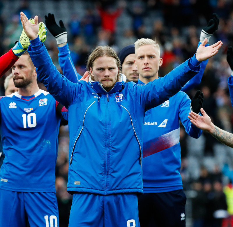 Myndaveisla frá sigri Íslands á Moldóvu í dag
