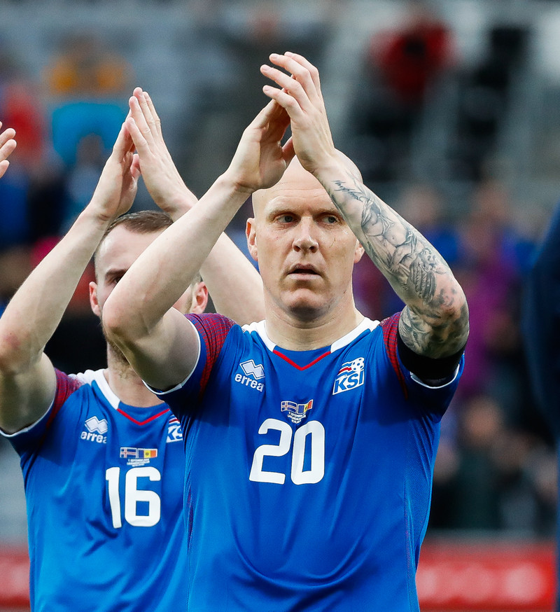 Myndaveisla frá sigri Íslands á Moldóvu í dag