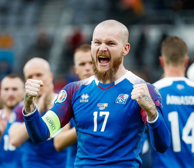 Myndaveisla frá sigri Íslands á Moldóvu í dag