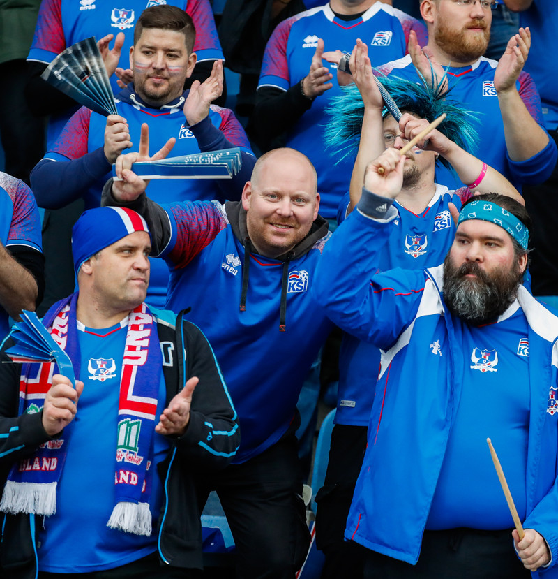 Myndaveisla frá sigri Íslands á Moldóvu í dag