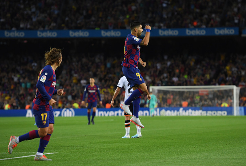 Suarez átti góða innkomu.