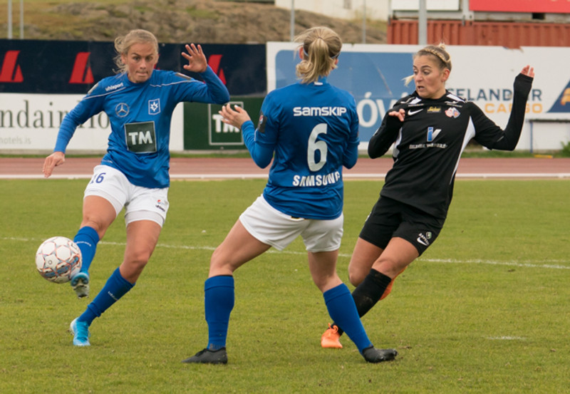 Myndaveisla: Markalaust hjá Þór/KA og Stjörnunni