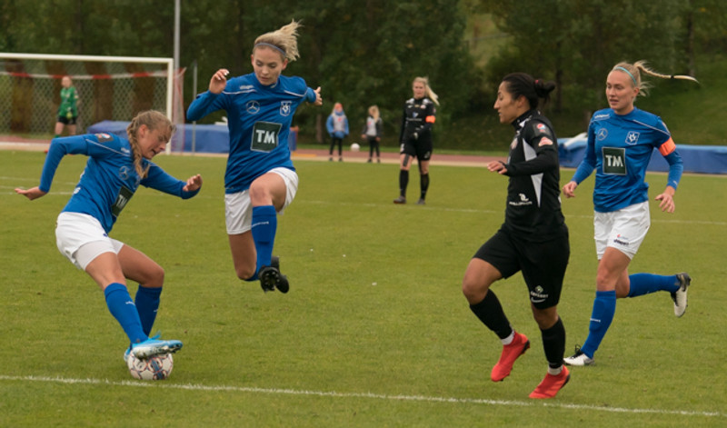 Myndaveisla: Markalaust hjá Þór/KA og Stjörnunni