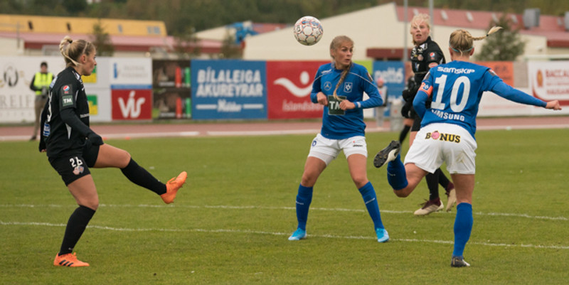 Myndaveisla: Markalaust hjá Þór/KA og Stjörnunni