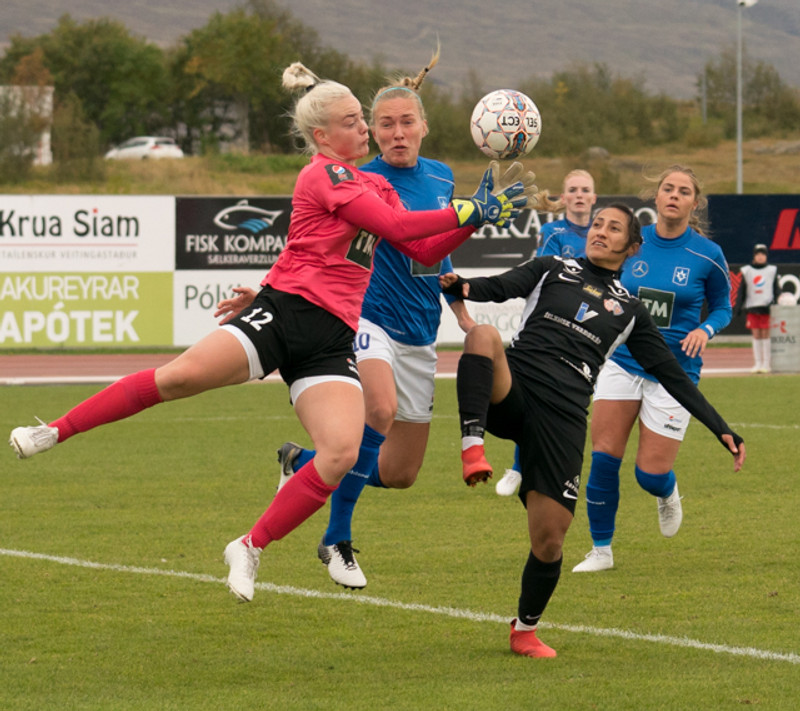 Myndaveisla: Markalaust hjá Þór/KA og Stjörnunni