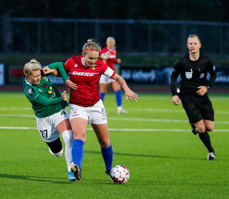 Breiðablik og Valur mætast í A-deild kvenna.