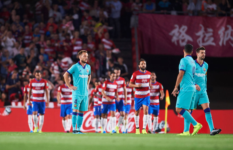 Spánn: Barcelona réði ekki við Granada