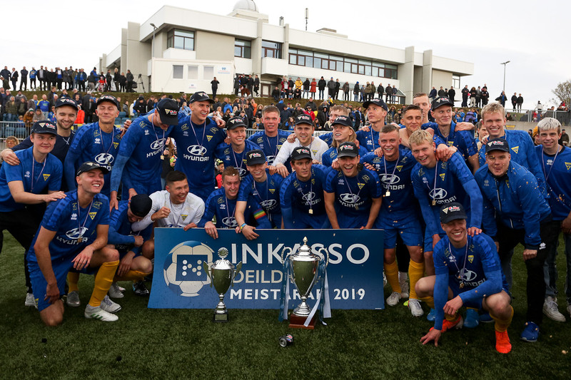 Grótta vann Inkasso-deidlina 2019.