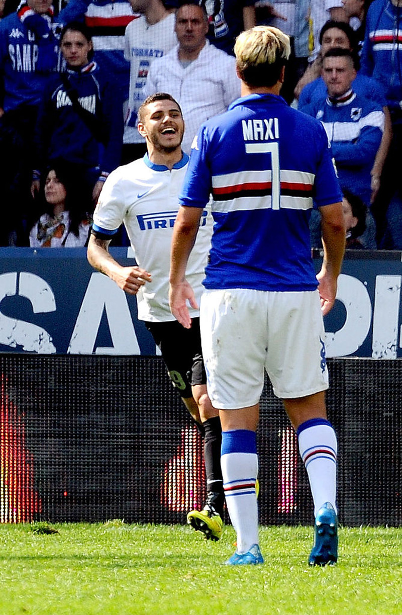 Mauro Icardi og Maxi Lopez voru eitt sinn bestu vinir