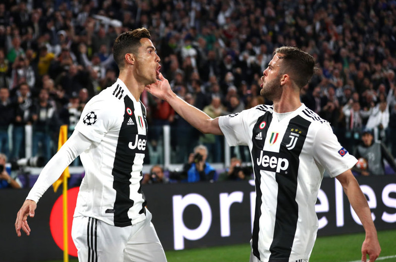 Cristiano Ronaldo skoraði jöfnunarmark Juventus