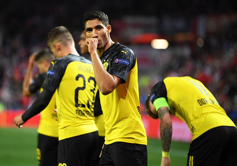 Hakimi hefur verið mjög öflugur fyrir Borussia Dortmund.